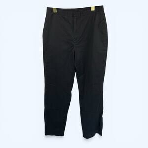 Banana Republic Stretch Black Ankle Tapered Mid Rise Pants Size 2 (26x26)